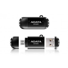 ADATA UD320 64GB FLASH DRIVE BLACK USB2.0 - OTG