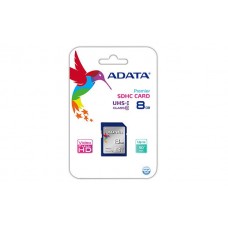 ADATA SDHC CARD U1 CLASS10 UHS-I 8GB - 50MB/S ADATA SDHC CARD U1 CLASS10 UHS-I 8GB - 50MB/S